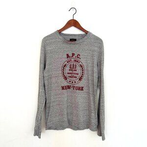A.P.C. collegiate sweat shirt - Size Men's M